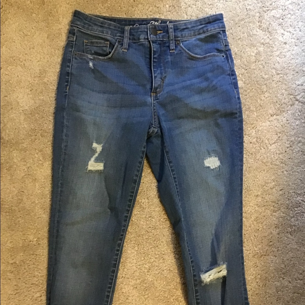 Ripped Denim Jeans